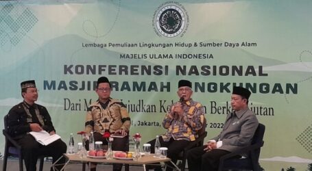 Konferensi Nasional Masjid Ramah Lingkungan 2022, MUI Dorong Pelestarian Alam