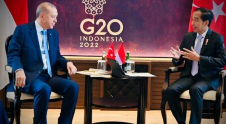 Jokowi dan Erdogan Bahas Hubungan Bilateral