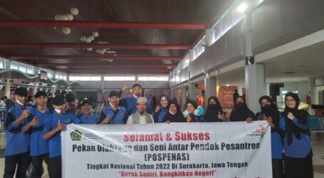 Tujuh Santri Shuffah Hizbullah Ambon Wakili Maluku Ikuti Pospenas 2022