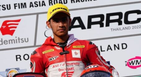 Pembalap Indonesia, Andi Gilang Jadi Juara Asia Road Racing Championship 2022