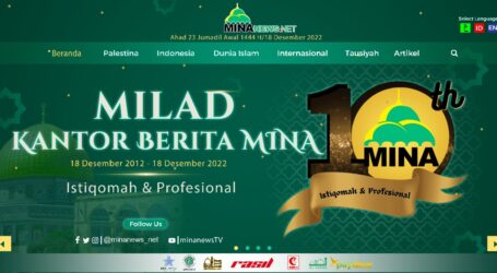 Refleksi 10 Tahun MINA, Istiqamah dan Profesional Sebagai Media Massa Islami