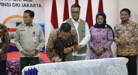 Pj Gubernur Jakarta Resmikan Ruang Komunikasi, Informasi dan Edukasi Kebencanaan