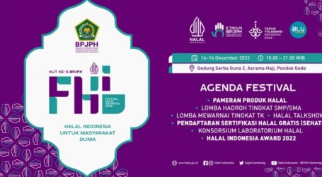 Festival Halal Indonesia Digelar di Asrama Haji Pondok Gede
