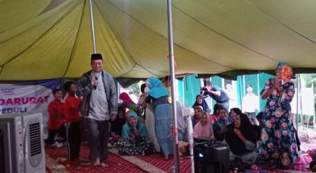 Kunjungi Cianjur, UBN Resmikan Masjid Darurat AQL Peduli