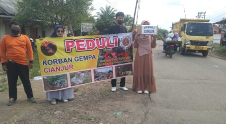UAR Korda Lampung Utara dan Karang Taruna Galdan Peduli Cianjur