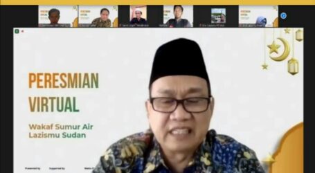 Dubes RI Resmikan Wakaf Sumur Air Lazismu Sudan