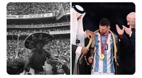 Penghormatan Kepada Messi dengan Jubah Arab Menarik Komentar ‘Rasis’ di Pers Inggris