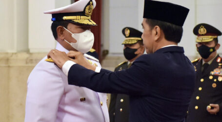 Laksamana Yudo Margono Dilantik sebagai Panglima TNI