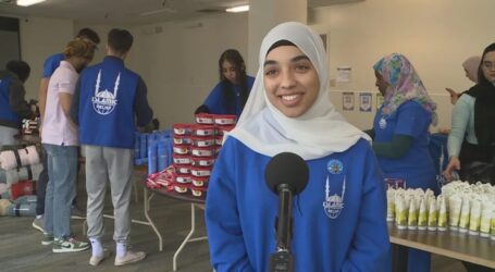 Muslim Kanada Bagikan Bantuan Perlengkapan Musim Dingin