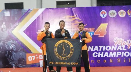 PPS Ukhuwah Raih Medali Emas dan Perak Kejuaraan Pencak Silat Internasional