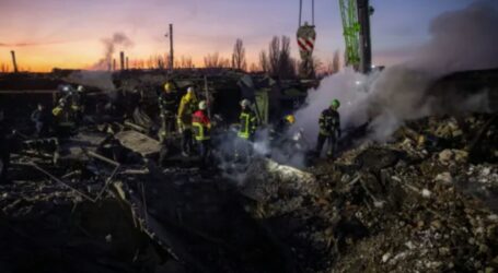 Sejumlah Ledakan Guncang Kyiv, Ukraina di Malam Tahun Baru