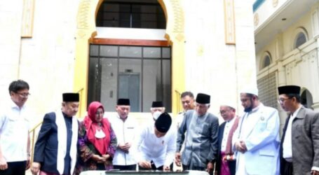 Presiden Jokowi Resmikan Menara Masjid Ahmad Yani Kota Manado