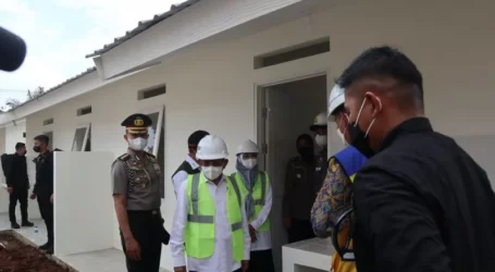 Wapres Tinjau Pembangunan Rumah Tahan Gempa di Cianjur