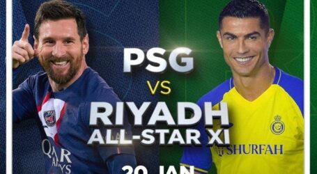 Tiket Spesial Pertandingan Ronaldo vs Messi di Saudi Seharga Rp.37 Miliar