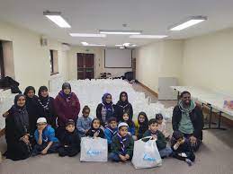 Masjid di Birmingham Bagikan 300 Paket Sembako untuk Keluarga yang Membutuhkan