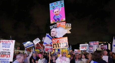 Ribuan Warga Israel Berdemonstrasi Menentang Pemerintahan Netanyahu