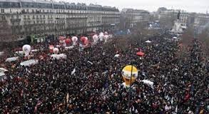 Protes Usia Pensiun, Warga Prancis Turun ke Jalan