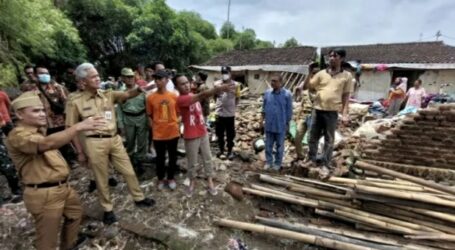 Pemprov Jateng Akan Bantu Perbaikan Rumah Korban Banjir Brebes