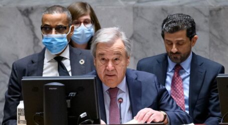 Sekjen PBB: Penegakan Hukum Inti Tercapainya Perdamaian di Palestina