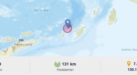 BMKG: Gempa M 7,5 di Maluku Tenggara Barat Tidak Berpotensi Tsunami