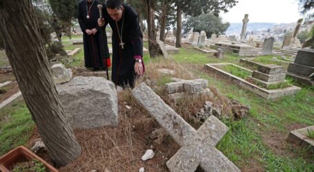 Rakyat Palestina Kecam Perusakan Makam Kristen
