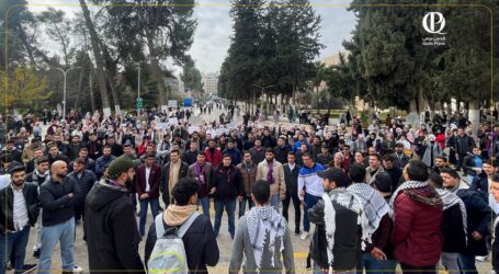 Mahasiswa Universitas Yordania Protes Penyerbuan Al-Aqsa