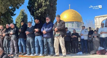 Sebanyak 80 Ribu Jamaah Palestina Hadiri Shalat Jumat di Al-Aqsa