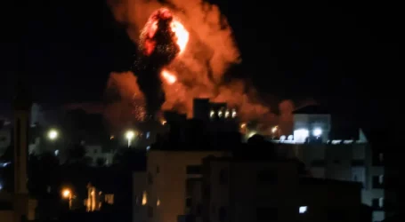 Israel Bom Gaza, Klaim Serang Komplek Bawah Tanah