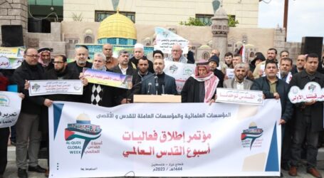 Pekan Yerusalem Internasional Digelar untuk Ingatkan Pentingnya Al-Quds