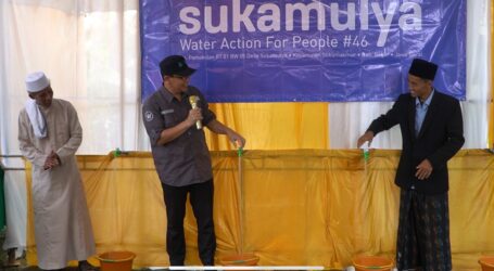 BWA Resmikan Wakaf Sarana Air Bersih di Kampung Pamokolan Bogor