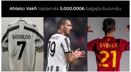 Jersey Bertanda Tangan Ronaldo, Bonucci, Dybala Dijual untuk Korban Gempa Türkiye
