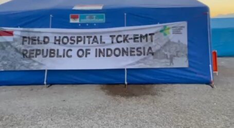 Rumah Sakit Lapangan Indonesia Layani Hampir 2000 Pasien