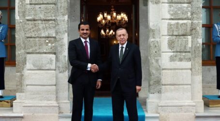 Emir Qatar Pemimpin Negara Pertama Kunjungi Turki Pasca Gempa
