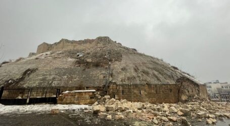 Situs Bersejarah Kastil Gaziantep Rusak Terdampak Gempa