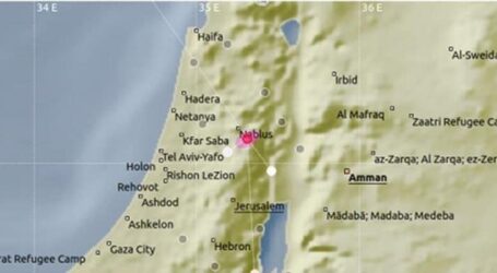 Gempa 4,8 SR Melanda Palestina Selasa Malam