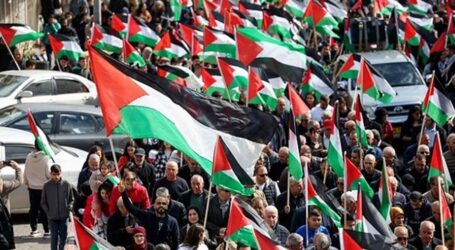 Ribuan Warga Palestina Peringati Hari Tanah ke-47