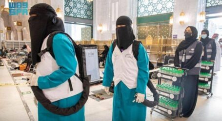 Masjid Nabawi Sediakan Dua Juta Botol Air Zamzam untuk Jamaah Wanita selama Ramadhan