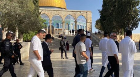 Pemukim Israel Serbu Masjid Al-Aqsa Selama Hari Purim