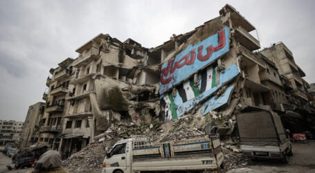 Sejak Gempa, Pasukan Pemerintah Suriah 84 Kali Bom Kota Idlib