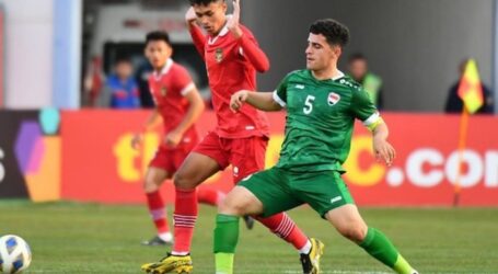 Hasil Piala Asia U-20: Indonesia Takluk dari Irak 2-0