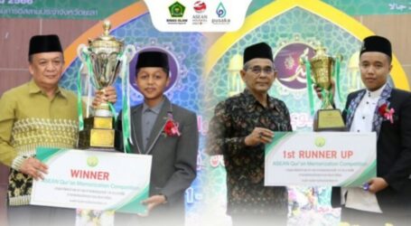 Dua Hafidz Indonesia Raih Juara di MHQ Thailand