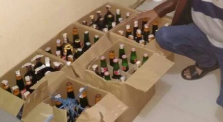 Jaga Kondusifitas Ramadhan, 560 Botol Miras di Jakarta Barat Disita