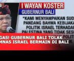 Penolakan Timnas Israel dari Berbagai Provinsi
