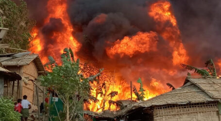 Kamp Rohingya Terbakar, Lebih 90 Fasilitas Rusak