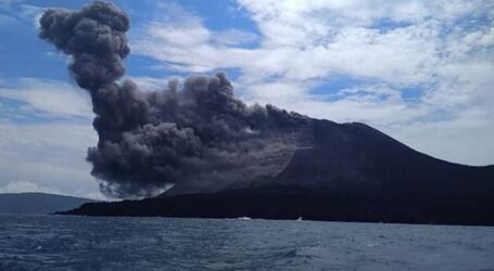 Anak Krakatau Erupsi, Semburkan Abu Vulkanik Setinggi 2.157 Meter