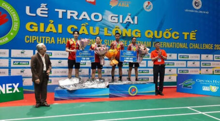 Jafar/Aisyah Juarai Badminton Vietnam International Challenge 2023