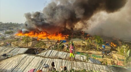 PBB: Kebakaran Cox’s Bazar Sebabkan 12.000 Pengungsi Rohingya Kehilangan Tempat Tinggal