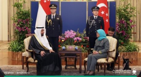 Presiden Singapura Halimah Yacob Terima Menteri Haji Saudi