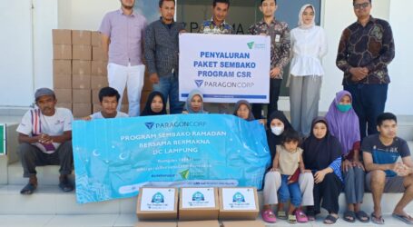 Paragon Corp Salurkan Dana CSR Melalui Dompet Dhuafa Lampung