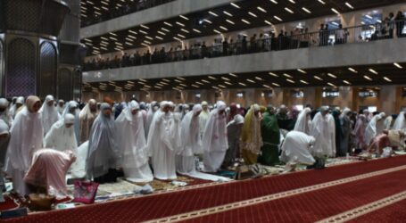 Sebanyak 200 Ribu Lebih Jamaah Shalat Idulfitri di Masjid Istiqlal